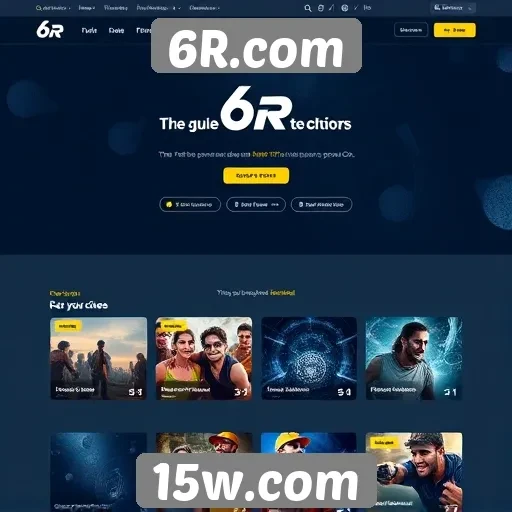 Novo design do site 6R.com melhora experiência do usuário